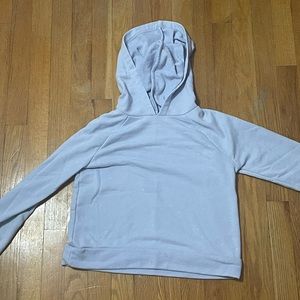 light purple sweatshirt